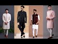 Elegance redefined beautiful sherwani for men in indo western wedding style  stylish designs 