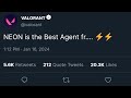 NEON is the Most BROKEN Agent in VALORANT ⚡