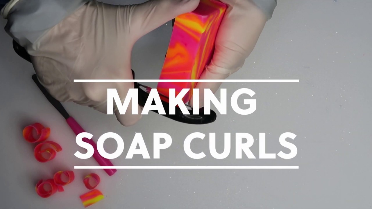 Making Soap Curls YouTube