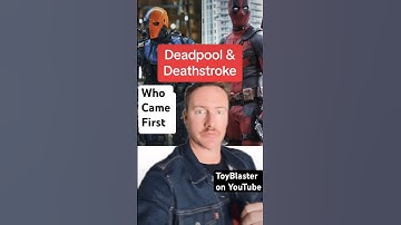 Who came first Deadpool or Deathstroke? #deadpool