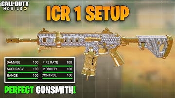Best ICR 1 Gunsmith/Loadout Class Setup | Fast ADS + No RECOIL High ACCURACY! (S4) CODM