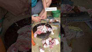 Cut into 20 pieces, chicken cutting skills #cuttingskills #chicken #freshchicken #shorts #short