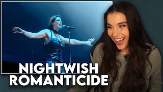 MORE GOOSEBUMPS!! First Time Reaction to NIGHTWISH - "Romanticide"