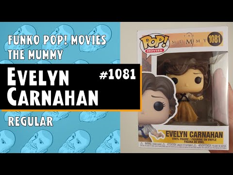 Funko Pop! Evelyn Carnahan - The Mummy Film Figur - 9 Cm Vinyl-Sammelfigur Für Fans