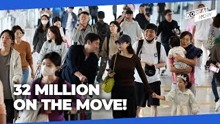 Koreas 7-Day Chuseok Holiday Begins 32 Mln To Hit The Road