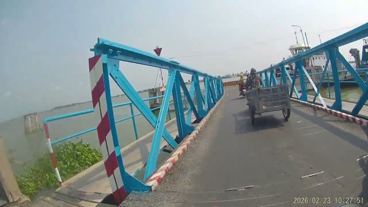 Qua phà Sa Đéc - Miễu Trắng