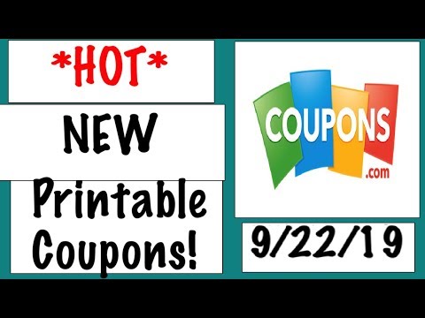 *HOT* New Printable Coupons!!!–9/22/19