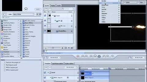 Laser Effect in Apple Motion Tutorial Part 1