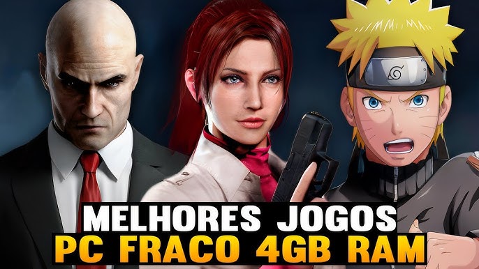 TOP Os 30 Melhores jogos para PC FRACO I 2 GB RAM ( jogos leves