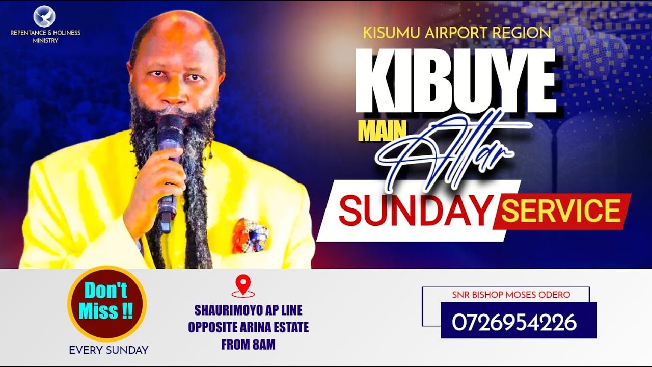 KIBUYE MAIN ALTAR SUNDAY SERVICE