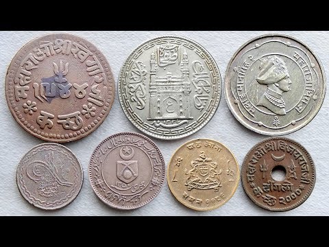 Different Princely State Coins Collection - BRITISH INDIA