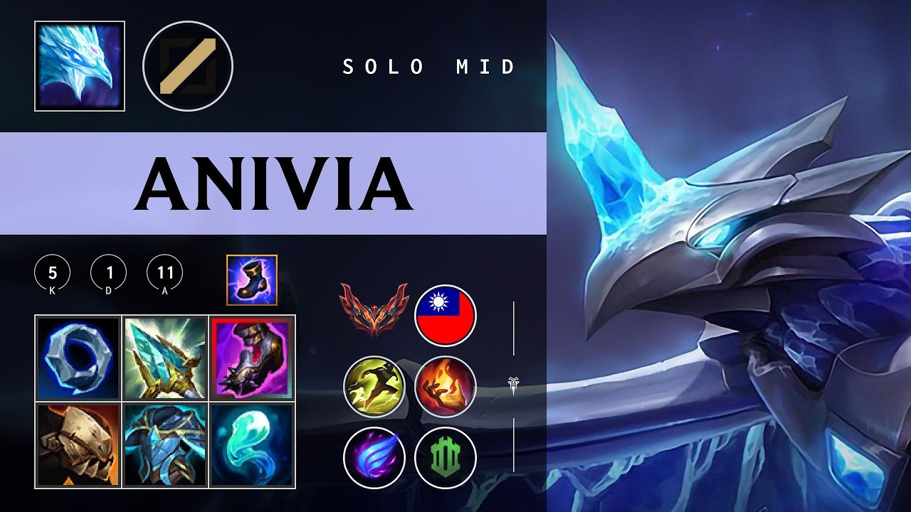 Anivia Mid vs Zed - TW Grandmaster Patch 26.03
