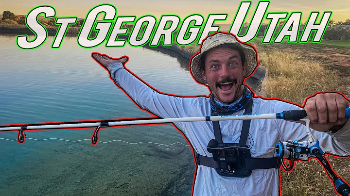Pond Hopping for BASS St  George Utah Fishing in C...
