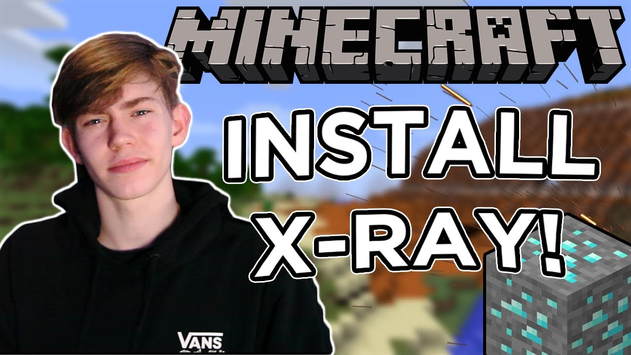 HOW TO INSTALL X-RAY IN MINECRAFT!! (any version) - YouTube