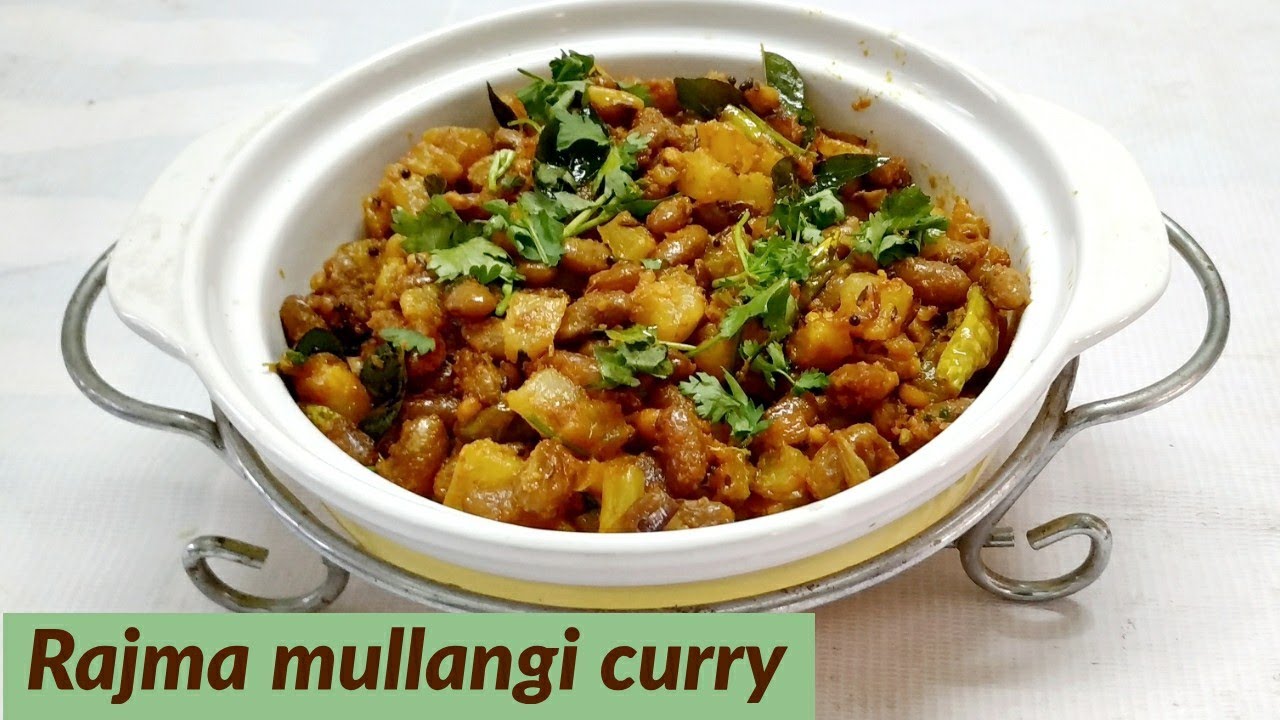 ముల్లంగి లో రాజ్మా వేసి చూడండి ఆహా ఏమి రుచి అంటారు Mullangi curry in