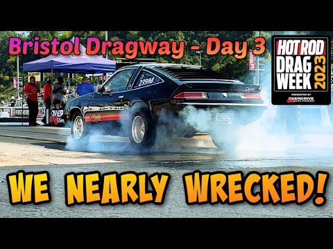 We nearly WRECKED our car!