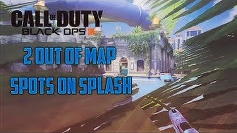 Black Ops 3 Multiplayer Glitches: 2 NEW Out Of Map Spots On Splash After Patch 1.06  "Bo3 Glitches"