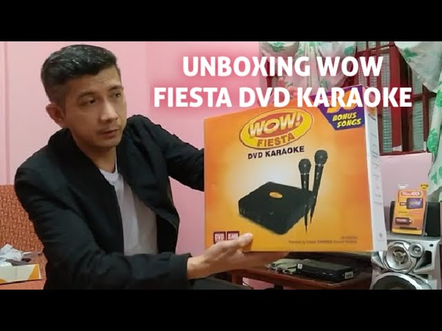 UNBOXING WOW FIESTA DVD KARAOKE 