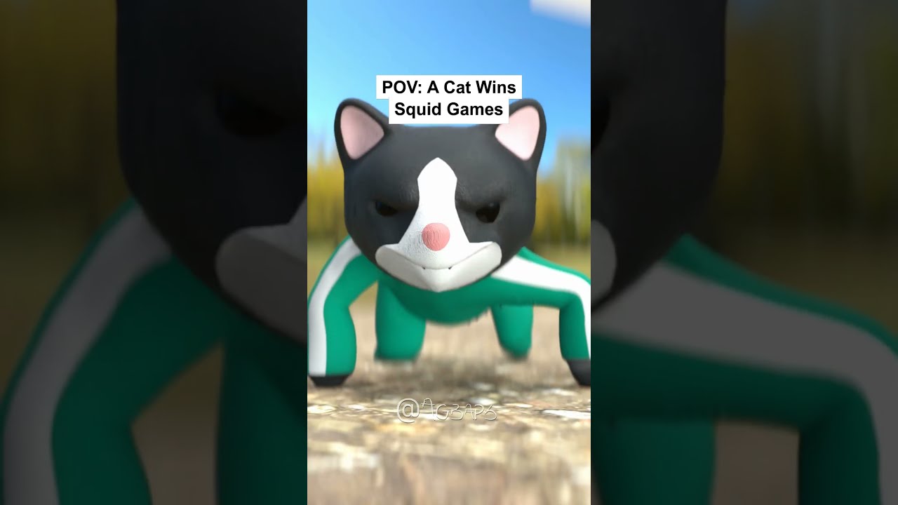 POV A Cat Wins Squid Games