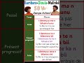 Apprendre Bambara Dioula Malinké - Verbes et Conjugaison Passé Présent Futur Partie 2| Zanga School