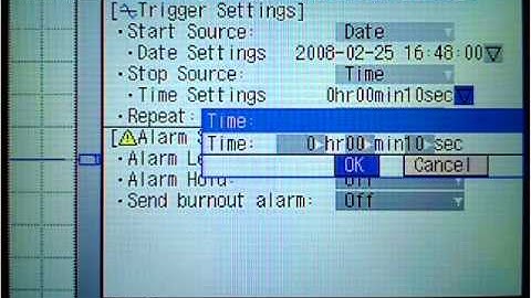 Start Recording Data at a Specific Time Using Your Graphtec GL Series Instrument