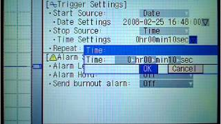 Start Recording Data at a Specific Time Using Your Graphtec GL Series Instrument