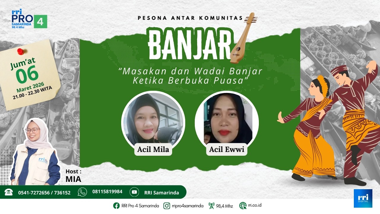 MASAKAN DAN WADAI BANJAR KETIKA BERBUKA PUASA || PANTAS BANJAR