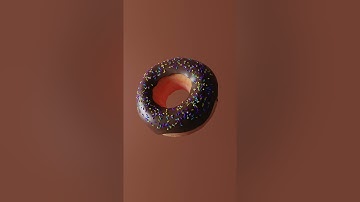 Blender Donut Animation (Loop)