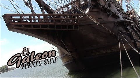 Real Life Pirate Ship! - El Galeon - Spanish Merchant Ship - Matt