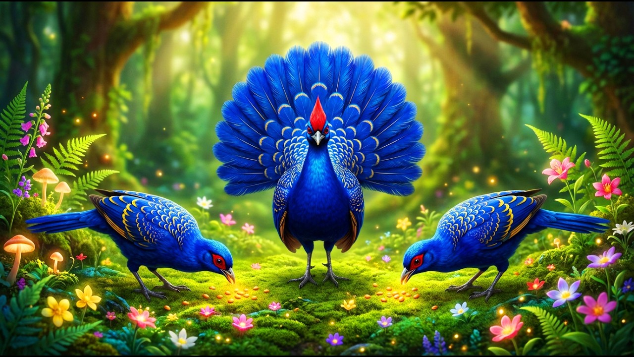 Relaxing Forest Sounds 🌲 Birds Chirping for Deep Sleep, Study, Meditation & Stress Relief