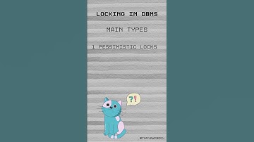 Database locks: types and levels