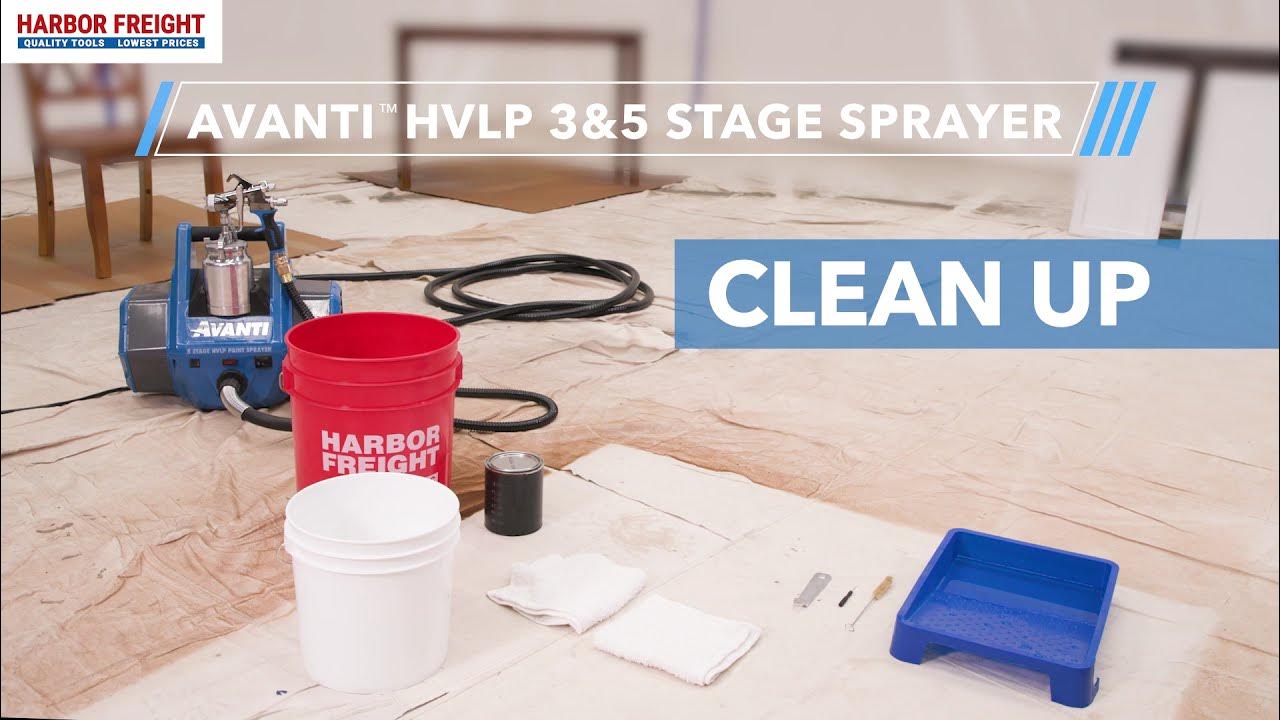 Avanti 3 & 5 Stage HVLP Clean up YouTube