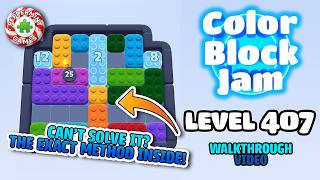 Color Block Jam - Level 407 Walkthrough