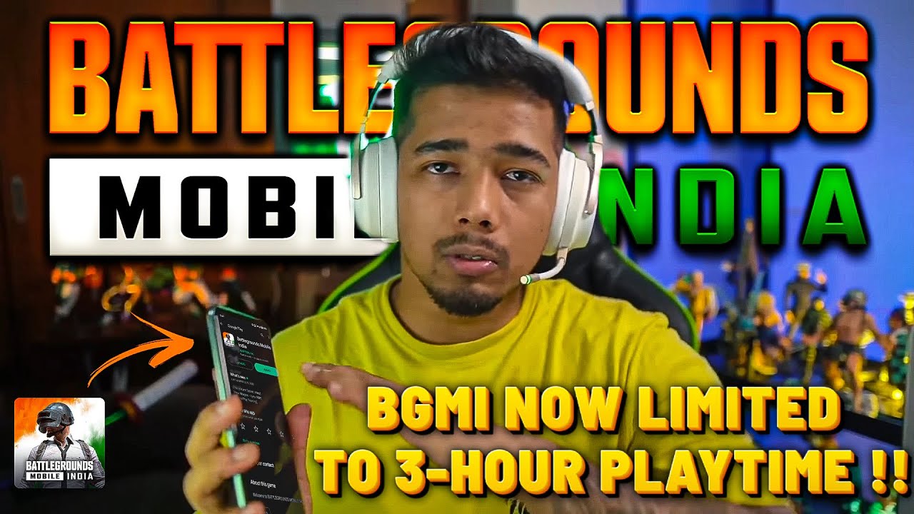 Official BGMI Rule Changed Only 3 Hours of Gameplay Allowed! Before