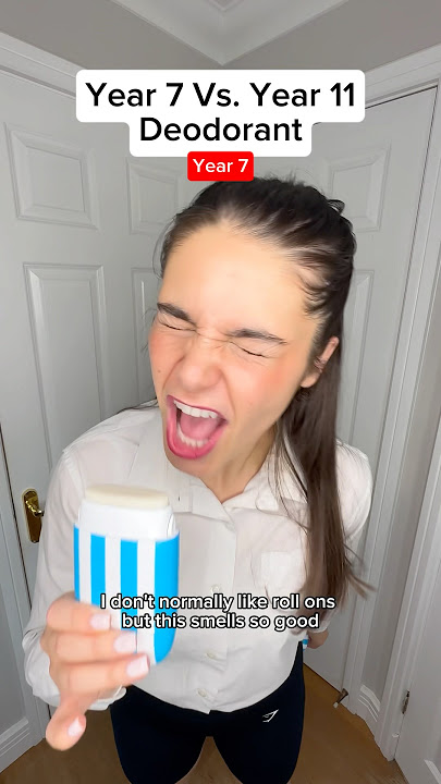What deodorant do you use? 😂 #shorts {gifted}