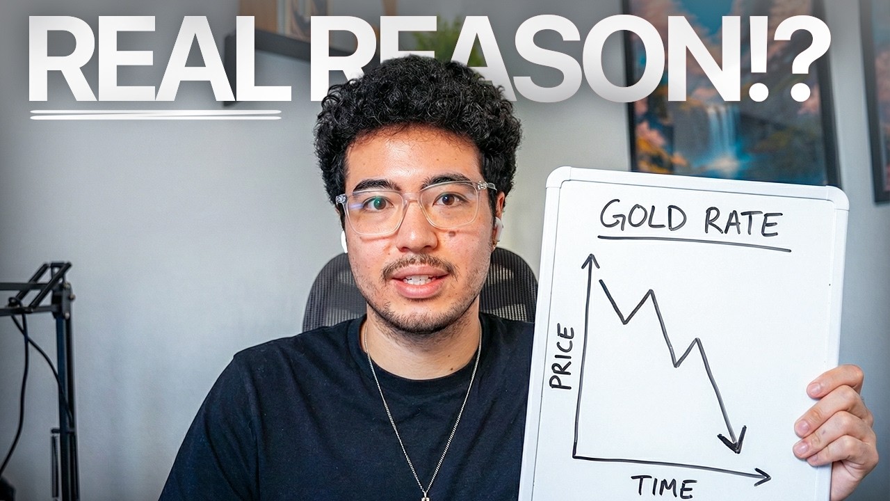 Why Gold is CRASHING During A WAR (90% of Traders Don't Know This!)