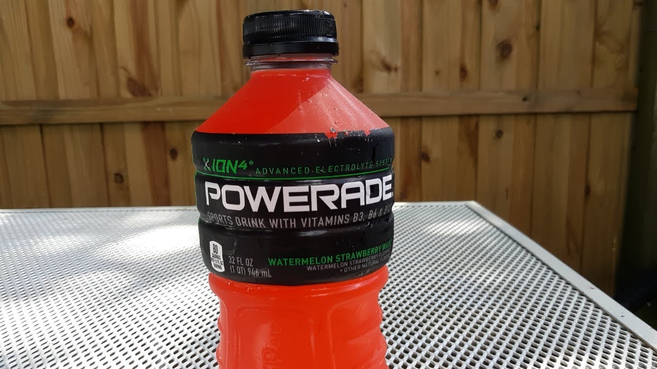Powerade Watermelon Strawberry Wave Review! YouTube