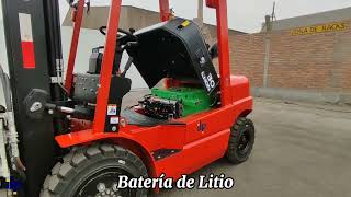 Montacarga electrico con bateria de litio by Soluciones Logísticas 71 views 10 months ago 2 minutes, 21 seconds