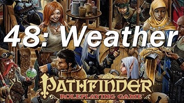 PATHFINDER Roleplaying Game, RPG Basic Rules ep 48 | Weather Basics and Precipitation