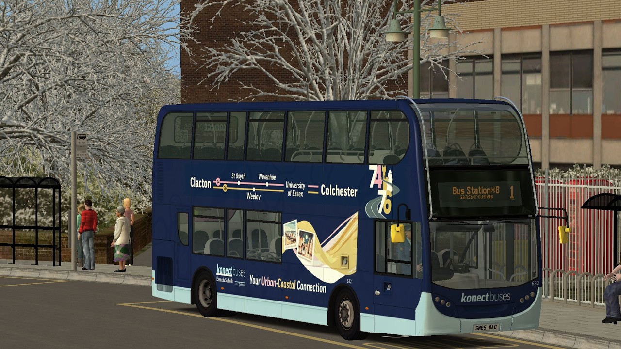 OMSI 2 | Lincolnshire V4 | Route 1 Laughton Lane to Gainsborough  | E400