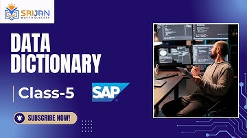 5. Data Dictionary  | Master  SAP ABAP - From Basics to Advanced | Class-5