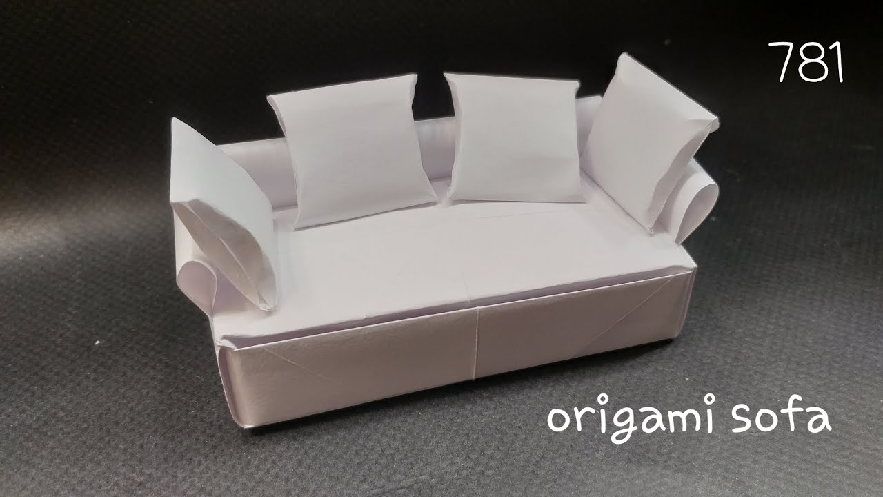 Орігамі диван origami sofa