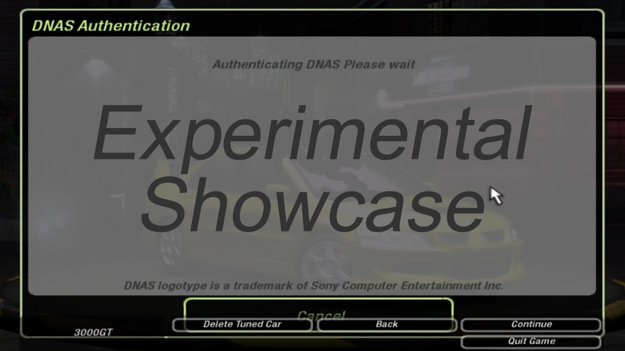 Experimental Rare/Debug/Online FNG Showcases | NFSU2