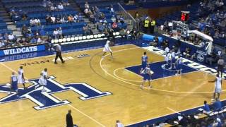 Matt Jones of Kentucky Sports Radio Takes a Jump Shot