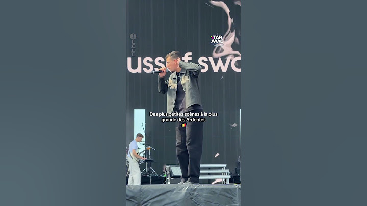 Youssef Swatt’s aux Ardentes 🇧🇪 #tarmacxfestivals