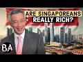 Are singaporeans extremely wealthy or in debt