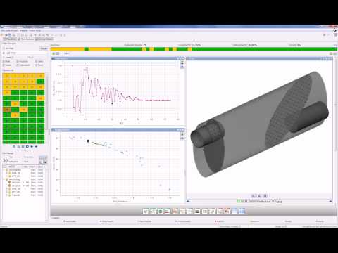 Optimize muffler noise and performance with modeFRONTIER and GT-Suite