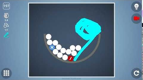 Check out how I solved level 197 in Brain It On! #BrainItOn