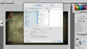 How to Create A Custom Twitter Background Using Adobe Photoshop