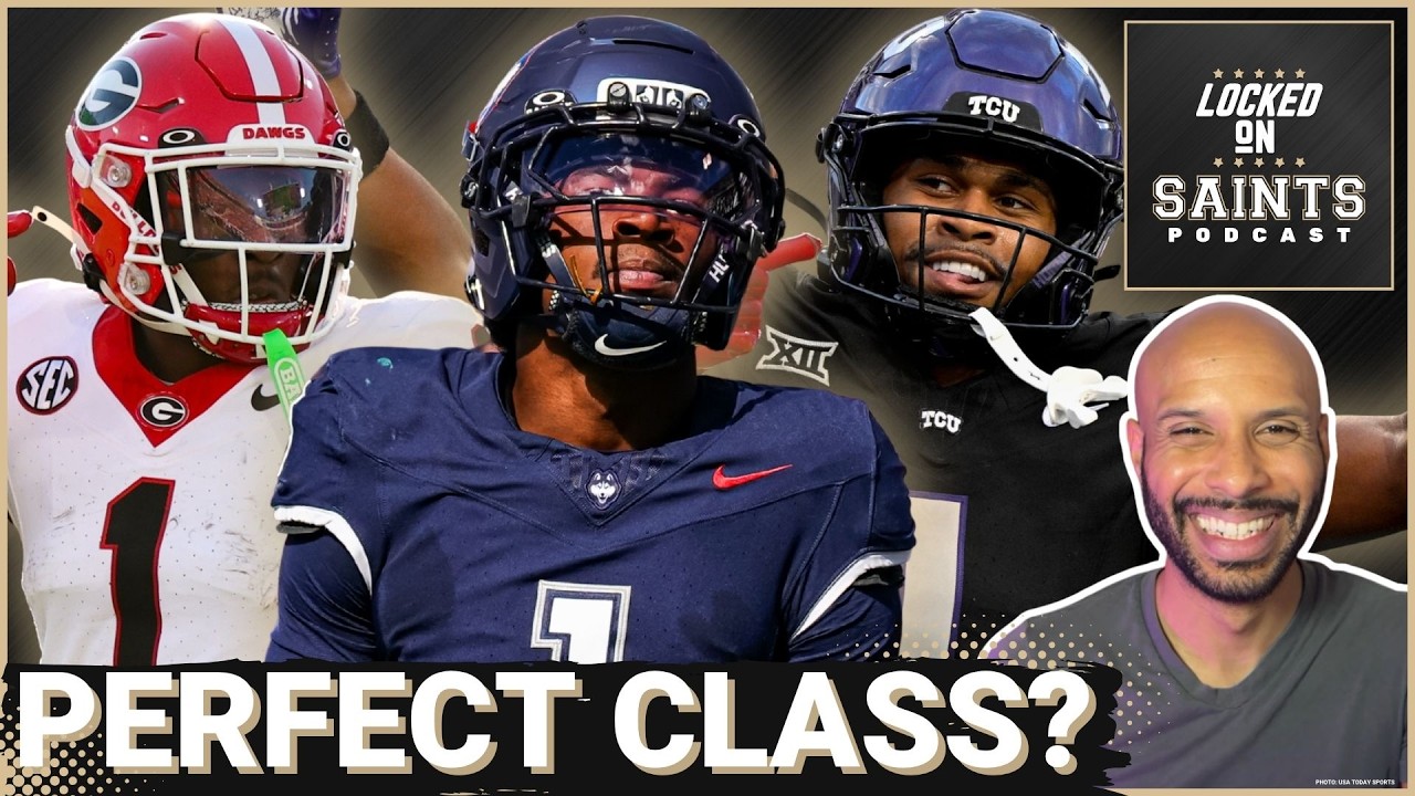 New Orleans Saints Face PERFECT NFL Draft Class With Zachariah Branch, Eric McAlister, Deep WR Class New Orleans Saints Face PERFECT NFL Draft Class With Zachariah Branch, Eric McAlister, Deep WR Class